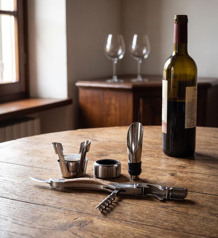 Legnoart Memorabile Wine Connoissuer Set, Model View
