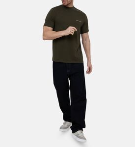 Norsbro Ribbed Collar Short-sleeve T-shirt