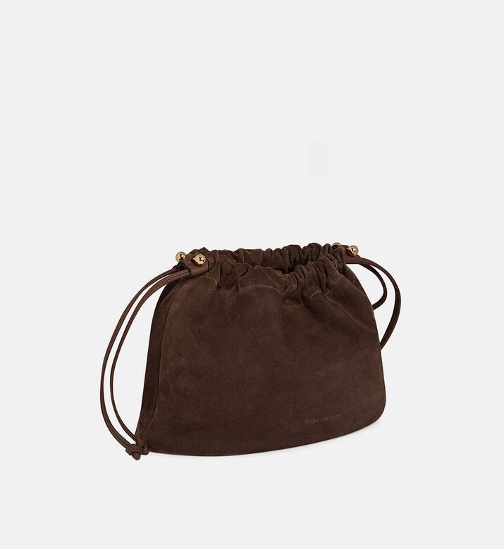 حقيبة شارلوت متوسطة الحجم بإغلاق برباط