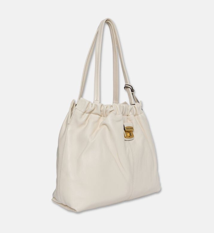 Marc Jacobs Lamb Leather Top Handle Tote Bag, Ivory, Packshot View