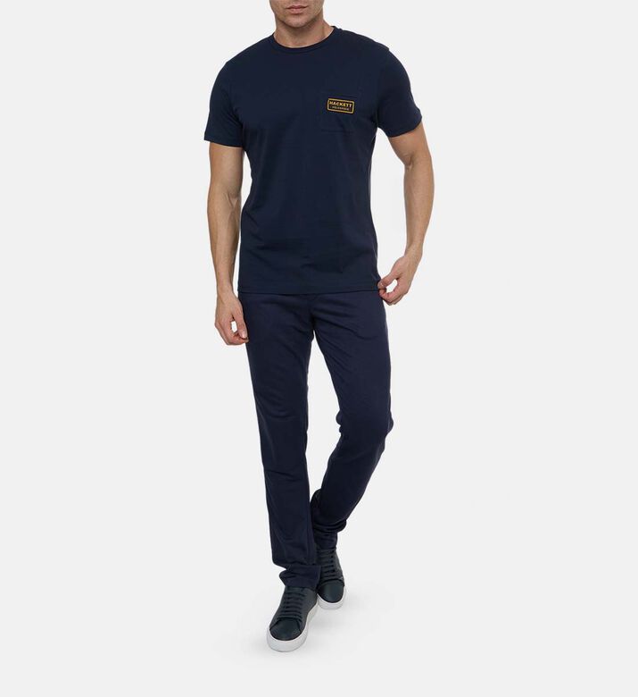 Hackett London Ts Heritage, Blue, M, Model View