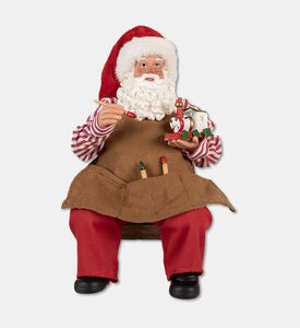 Clayre & Eef Santa Claus 13x10x28 Cm, Packshot View