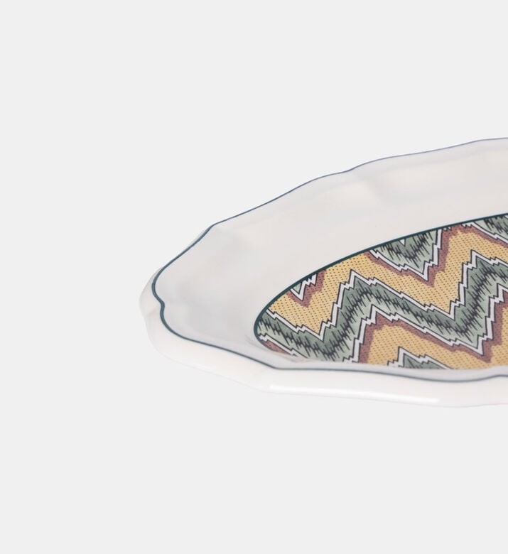 Domin Aztec Print Oval Platter Domin Aztec Print Oval Platter