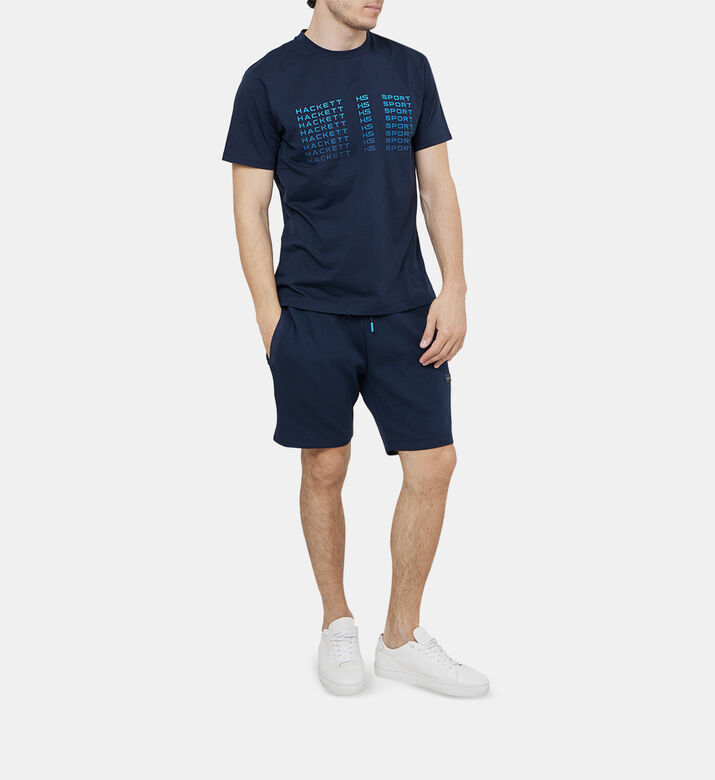 Sport Cotton Logo-fade T-shirt