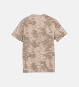 Print Design Crewneck T-shirt