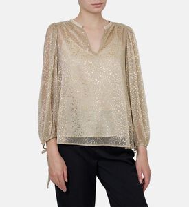 بلوزة كورتيس بأكمام طويلة