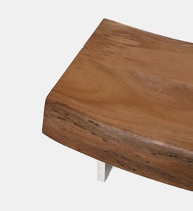 Home Deco and More Austin Acacia Wood Low Coffee Table, Packshot View