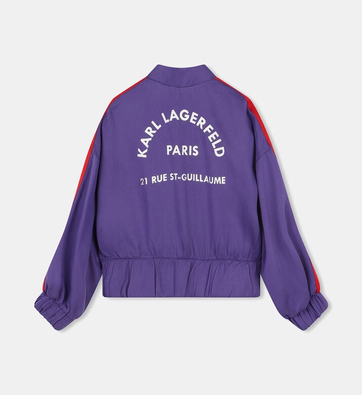 جاكيت بأكمام مخططة جاكيت بأكمام مخططة