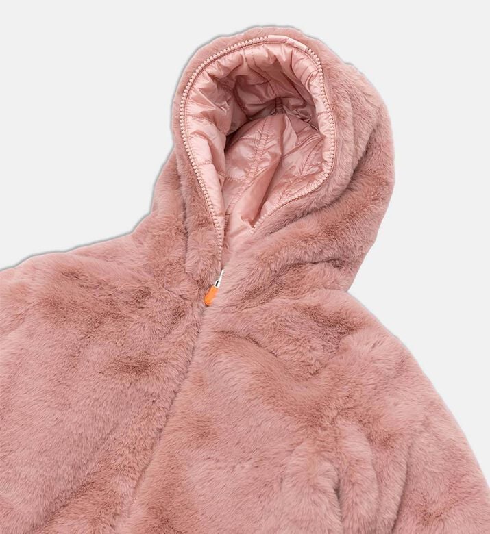 Save the Duck Faux Fur Hooded Regular-fit Jacket, Packshot View