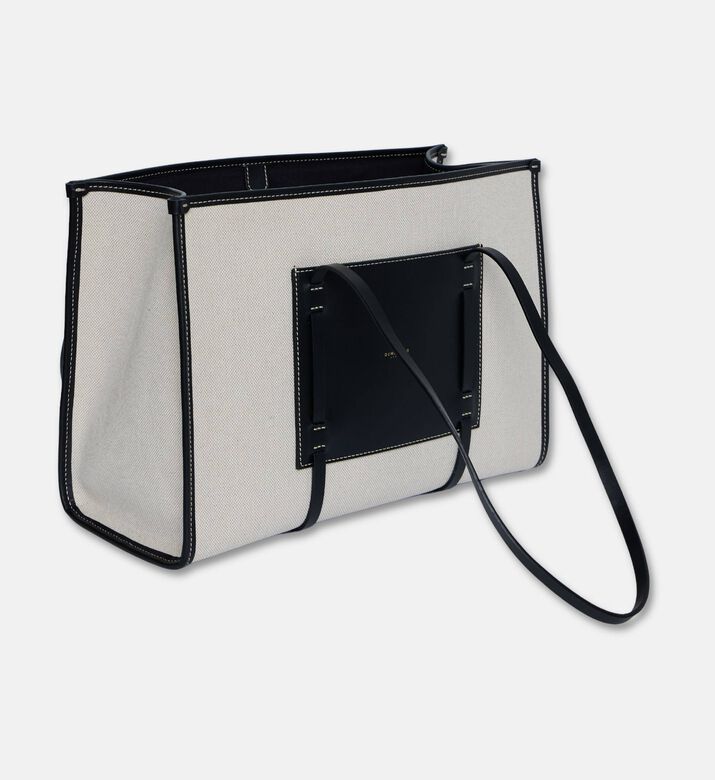 Demellier Large Capri Natural Raffia Bag, Packshot View