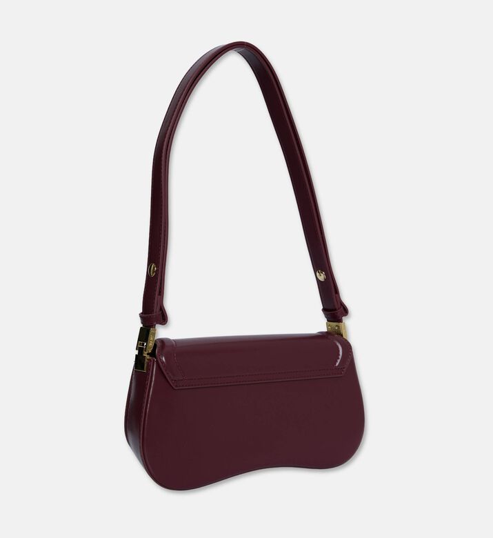 JW PEI Vegan Leather Shoulder Bag, Burgundy, Packshot View