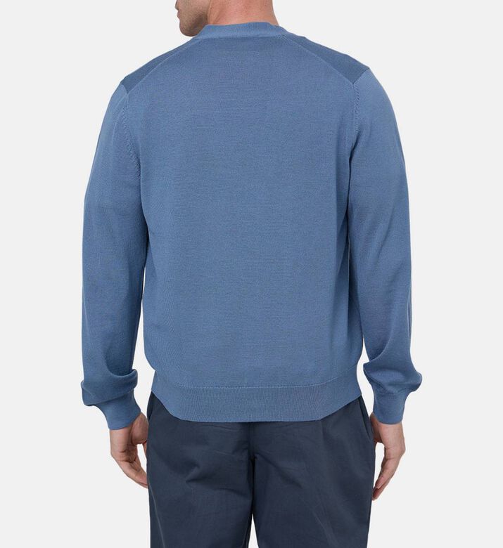 Bold Fox Head Patch Regular-fit Cardigan