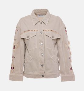 جاكيت مانونا دنيم مطرز