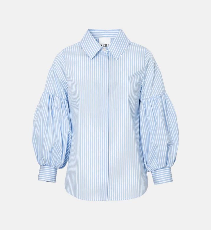 Cotton Stripe Pattern Long-sleeve Shirt Cotton Stripe Pattern Long-sleeve Shirt