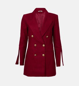 Campbell Slit Sleeve Tailored Blazer