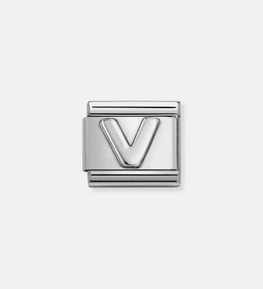 Composable Classic Oxidized V Charm
