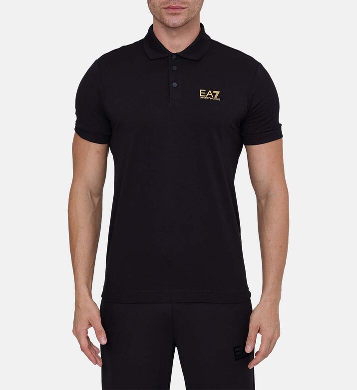 Logo Printed Polo Shirt