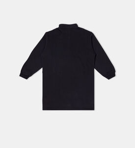 فستان تيدي بأحرف العلامة بسحاب