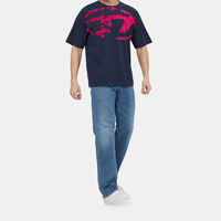 T-boxt-n14 Distressed Logo Shirt