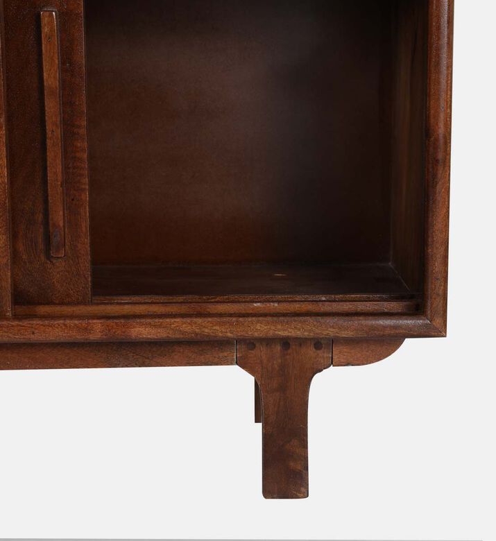 وحدة تلفزيون ماسي من خشب المانجو