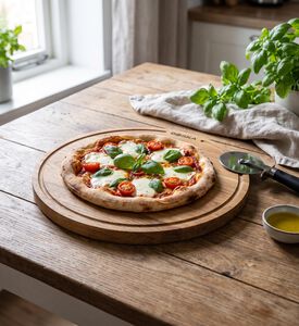 Boska Friends Oak Pizza Serving Board, Brown, S, Packshot View