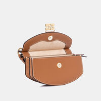 Leather Half-moon Bag