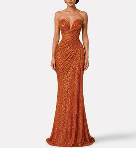 Zeena Zaki Long Dress, Model View