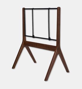 Home Deco and More Davis Wood Lacquered-finish Tv Stand, Walnut, Packshot View