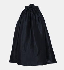 Silk Removable Flower Full Ball Skirt