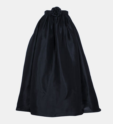 Silk Removable Flower Full Ball Skirt