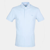 Cotton Ribbed-collar Polo Shirt