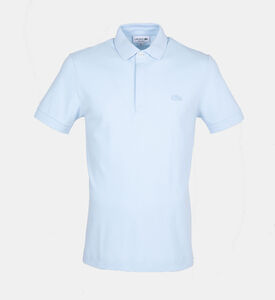Cotton Ribbed-collar Polo Shirt Cotton Ribbed-collar Polo Shirt