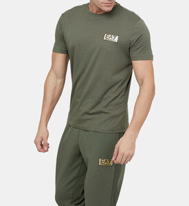 Cotton Logo-applique T-shirt