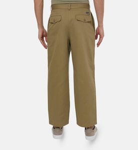 Maison Kitsune Pleated Design Regular-fit Pants, Model View