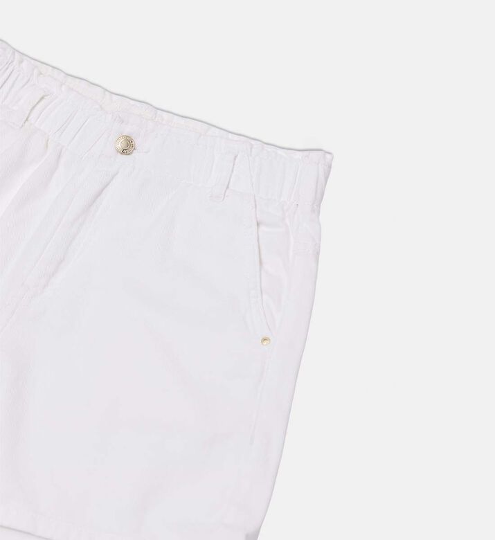 Casual Elastic Waistband Shorts