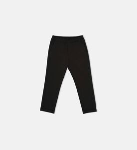 Elasticated Waistband Cotton-blend Pants
