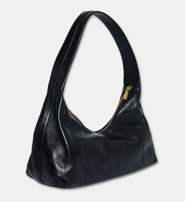Mansur Gavriel Bag Candy Baguette, Black, Packshot View