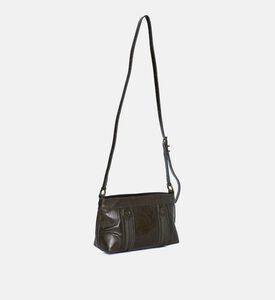 Sunny Mood Zipped Leather Shoulder Bag Sunny Mood Zipped Leather Shoulder Bag