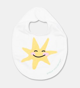 Stella McCartney Star Printed Babygrow Bib Set, Packshot View