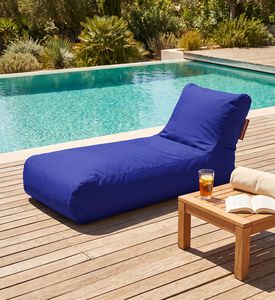 Home Deco and More Dive In Sunbed, Blue, 180x71x69-cm, Packshot View