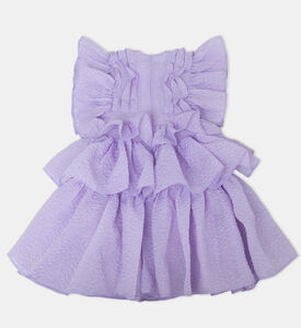 Girl Ruffle Peplum Dress