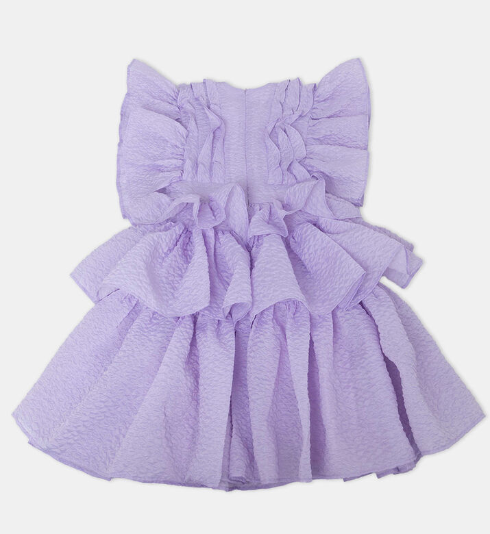 Girl Ruffle Peplum Dress