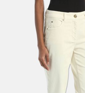 Luisa Spagnoli Oclide Straight-leg Trousers, Model View