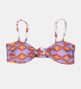 Lilly Beaded Bandeau Bikini Top