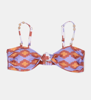 Lilly Beaded Bandeau Bikini Top