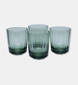 Home Deco and More Clear Stripes Tumbler, Packshot View