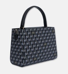 Maya.M Picnic Structured Satchel, Black, Packshot View