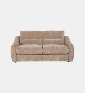 Home Deco and More Carlo Sofa Bed, Brown, Packshot View