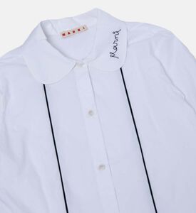 قميص مطرز بلوغو للبنات