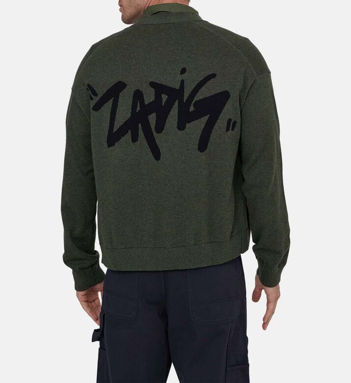 كارديغان ميركو بتصميم على الظهر